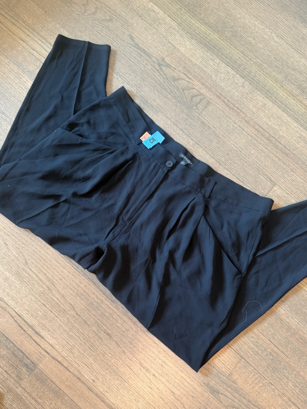 Eileen Fisher Black 100% Silk Dress Pants
Size XL